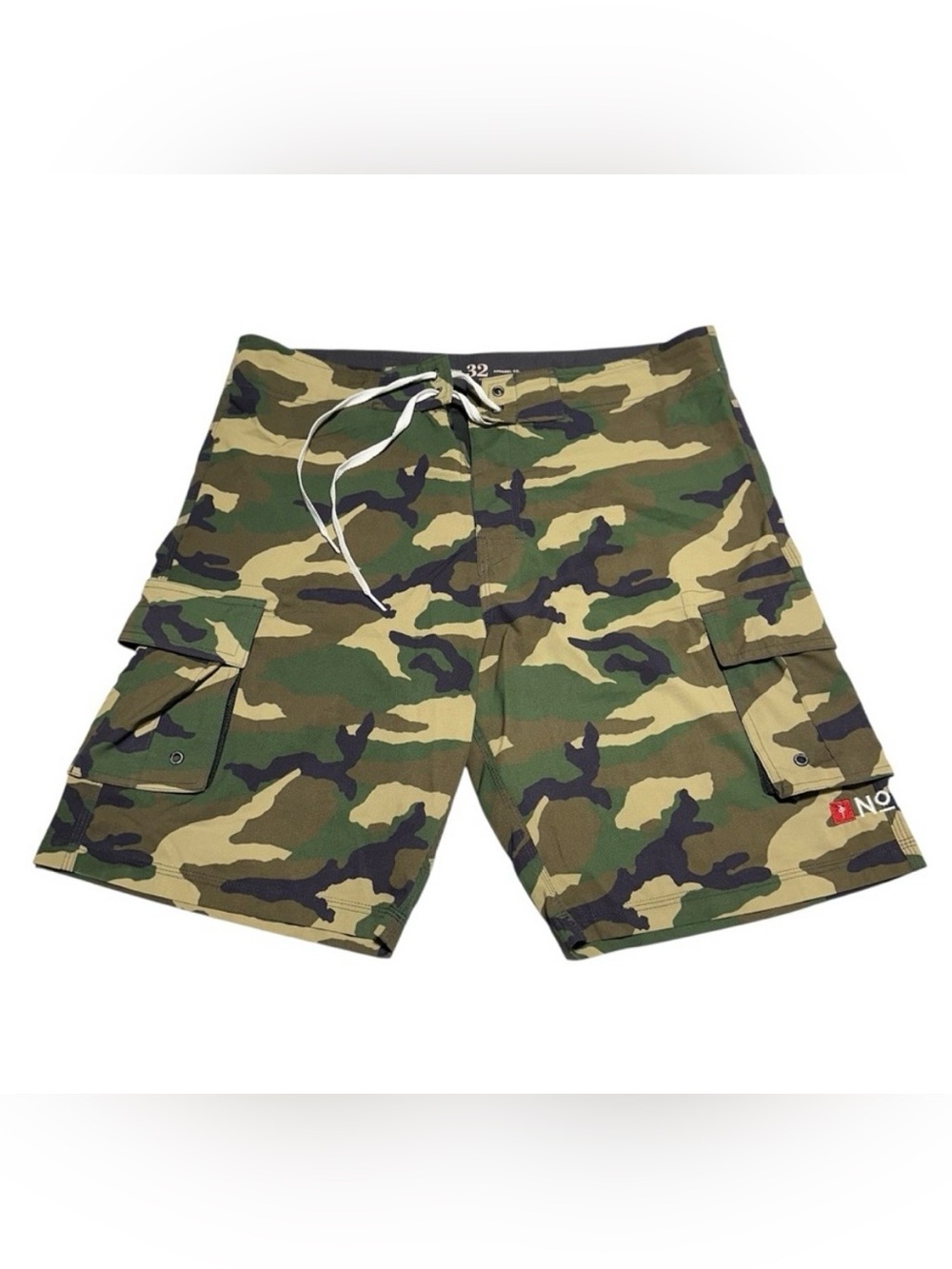 RED DRAGON Men’s Camo Cargo Board Shorts Surf Skate Streetwear 32
